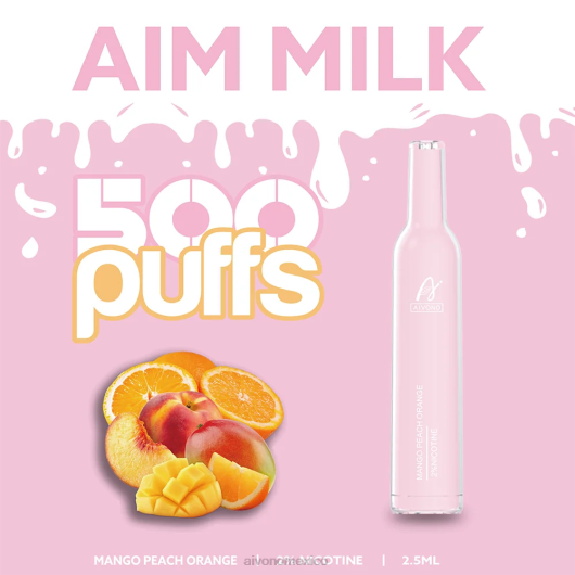 mango melocotón naranja Aivono AIM MILK 500 TRF4269 | Aivono Vaper